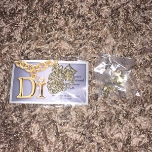 Diamonds International Bracelet and Fish Charms